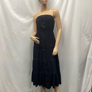 Justify Women's Black Lace Full Dress